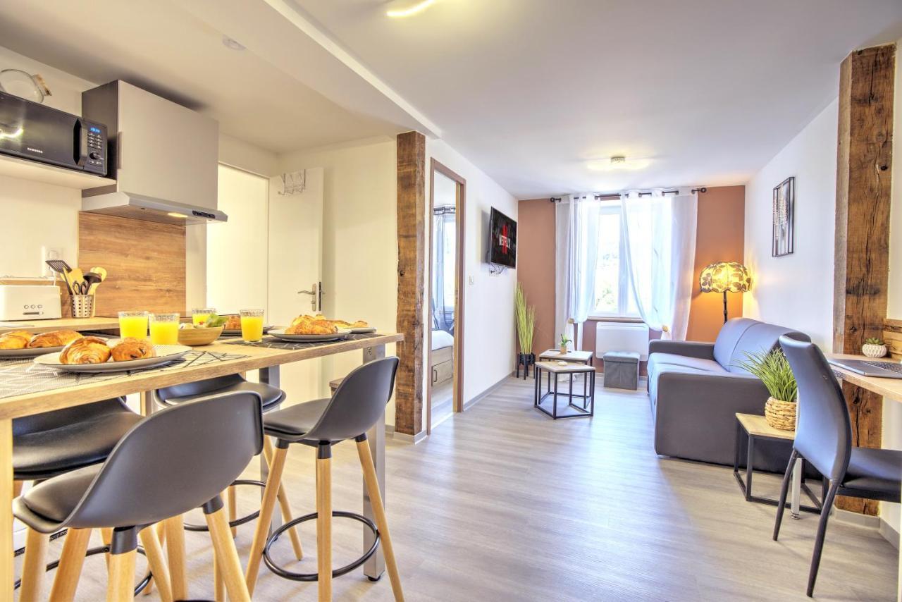 Ferienwohnung Le Sabot - Netflix/Wi-Fi Fibre/Terasse - 4 Pers Banassac Exterior foto