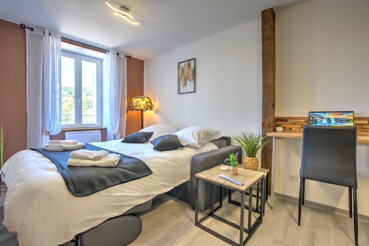 Ferienwohnung Le Sabot - Netflix/Wi-Fi Fibre/Terasse - 4 Pers Banassac Exterior foto